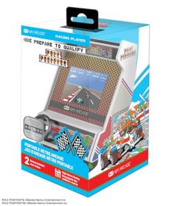 My Arcade Pole Position Racing Player: Retro Mini Arcade Game Console with 2 Games, Real Racing Controls Full Color Screen