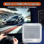 Kinhank Super Console X Video Game Console Built in 117,000+ Games,Retro game console for 4K HD Output,with 2 Gamepads
