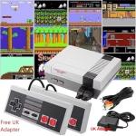 KF-Premium RetroSnap Retro Gaming Console - 620 Classic Games, Handheld & TV Play, 2 Player Controllers, Plug & Play 8-Bit Nostalgia System, UK