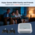 Kinhank Super Console X Video Game Console Built in 117,000+ Games,Retro game console for 4K HD Output,with 2 Gamepads