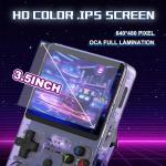 iTaixingLe R36S Handheld Games Console 20,000+ Pre-Loaded Retro Games Console, 3.5" IPS Display, 64G, 8-Hour Battery