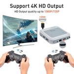 Kinhank Super Console X Video Game Console Built in 117,000+ Games,Retro game console for 4K HD Output,with 2 Gamepads