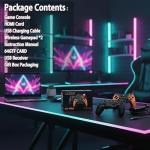 iTaixingLe Retro Games Console Built-in 30000+ Games, Retro Games Stick 30+ Emulators, with 2.4G Wireless Controller