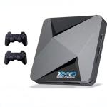Super Console X2 Pro Retro Gaming Console, 90000+ Games, EmuELEC 4.6 + Android TV 9.0, 2 Wireless Controllers, 4K HD Output