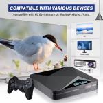 Super Console X2 Pro Retro Gaming Console, 90000+ Games, EmuELEC 4.6 + Android TV 9.0, 2 Wireless Controllers, 4K HD Output