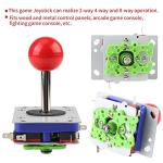 Classic 2 Way Game Joystick, Adjustable 8 Way Ball Long Handle Competition Style Joystick for ARCADE Cabinet Button Kit Gaming Enthusiasts Gaming Enthusiasts