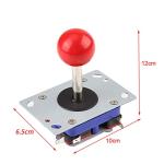 Classic 2 Way Game Joystick, Adjustable 8 Way Ball Long Handle Competition Style Joystick for ARCADE Cabinet Button Kit Gaming Enthusiasts Gaming Enthusiasts
