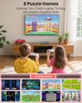 GREENTREEN AR Motion Sensor TV Game Console for Kids: Play Retro and Modern Games on TV - Plug & Play Video Gaming System for Indoor Exercise Sports & Family Fun - Gift for Boys & Girls Ages 6+