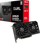 ASUS Dual Radeon RX 9060 XT 16GB GDDR6 Graphics Card (PCIe 5.0, HDMI 2.1b, DisplayPort 2.1a, 2.5-slot design, Axial-tech fan design, 0dB technology, and more)