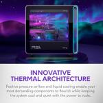 Alienware Area-51 Gaming Desktop – Intel Core Ultra 9 Series 2, Nvidia GeForce RTX 5080, 32GB RAM, 2TB SSD, Liquid-Cooled CPU, Windows 11 Home, AlienFX – Lunar Silver