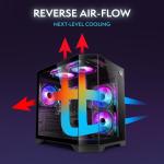 Vibox Gaming PC Bundle • AMD Ryzen 3 3200G 4.0GHz • Radeon Vega 8 • 16GB RAM • 500GB SSD • Windows 11 • 22" Monitor • WiFi • Black