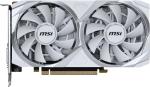 MSI GeForce RTX 3050 VENTUS 2X XS WHITE 8G OC Gaming Graphics Card - 8GB GDDR6, 1807 MHz, PCI Express Gen 4, 128-bit, 1x DP (v1.4a), 1x HDMI 2.1 (Supports 4K)