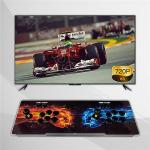 2023 Pandora Box DX 10888 in 1 Retro Game Street Cabinet Console RGB Light Panel 8-Way Joystick 16 Buttons Support 720P HD Output (Double fist Pattern)