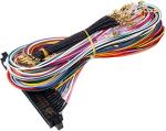 EG STARTS Arcade JAMMA 56 Pin Interface Cabinet Wire Wiring Harness Loom Multicade Arcade PCB Cable For Arcade Machine Video Game Consoles Jamma 60-in-1 board & Pandora box 2 3 4 Game