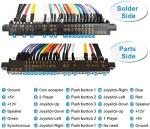 EG STARTS Arcade JAMMA 56 Pin Interface Cabinet Wire Wiring Harness Loom Multicade Arcade PCB Cable For Arcade Machine Video Game Consoles Jamma 60-in-1 board & Pandora box 2 3 4 Game
