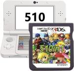 Effdrdfs DS Game，510 in 1 Super Combo Game Cartridge，Contains 510 3ds Games，Retro Classic Games Card Suitable for NDS, NDSi, 3DS, New, DS, 2DS, DS Lite