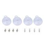 DIY Arcade Combination Acrylic Panel + Bottom Box with 8 Screws and 4 Suction Cups, Other Collectibles