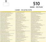 Effdrdfs DS Game，510 in 1 Super Combo Game Cartridge，Contains 510 3ds Games，Retro Classic Games Card Suitable for NDS, NDSi, 3DS, New, DS, 2DS, DS Lite