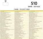 Effdrdfs DS Game，510 in 1 Super Combo Game Cartridge，Contains 510 3ds Games，Retro Classic Games Card Suitable for NDS, NDSi, 3DS, New, DS, 2DS, DS Lite