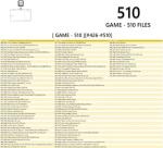 Effdrdfs DS Game，510 in 1 Super Combo Game Cartridge，Contains 510 3ds Games，Retro Classic Games Card Suitable for NDS, NDSi, 3DS, New, DS, 2DS, DS Lite