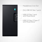 Alienware Aurora R16 Gaming Desktop, Intel Core i7 14700KF, NVIDIA GeForce RTX 4070 Super, 32GB RAM, 1TB SSD, CPU Liquid Cooling, AlienFX RGB Customized Lighting, Windows 11 Home, Basalt Black