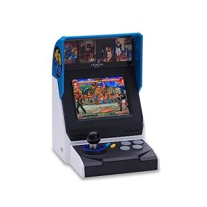 NEOGEO Mini International Edition, PreLoaded 40 SNK Licensed Classic Games, Including King of Fighters, Metal Slug, etc., Supports Large Screen HDMI Output/2 Gamepad Ports/For Adults and Children