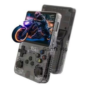 R36S Retro Handheld Video Game Console – up to 512GB, 100K Classic Games, Dual RAM Chips, 3.5" HD Screen, Linux OS, Fast Dispatch, QC Verified