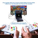 NEOGEO Mini International Edition, PreLoaded 40 SNK Licensed Classic Games, Including King of Fighters, Metal Slug, etc., Supports Large Screen HDMI Output/2 Gamepad Ports/For Adults and Children