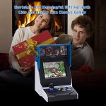 NEOGEO Mini International Edition, PreLoaded 40 SNK Licensed Classic Games, Including King of Fighters, Metal Slug, etc., Supports Large Screen HDMI Output/2 Gamepad Ports/For Adults and Children