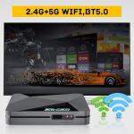 Kinhank 2025 Upgrade Super Console X2 pro with 100000+Games Retro Game Console, Video Game Console with EmuELEC 4.6/Android 9.0 in 1, 2.4G+5G and BT 5.0,2 Gamepad Inside