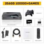 Kinhank 2025 Upgrade Super Console X2 pro with 100000+Games Retro Game Console, Video Game Console with EmuELEC 4.6/Android 9.0 in 1, 2.4G+5G and BT 5.0,2 Gamepad Inside