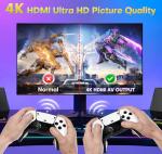 dadeerhe Retro Game Stick, Classic Video Games, 20,000+ Games and 23 Emulators, Upgraded Dual 2.4G Wireless Controllers, Plug and Play TV Retro Gaming