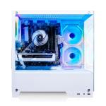 ADMI Gaming PC - AMD Ryzen 7 5700X - NVIDIA RTX 5060 8GB GDDR7 - DDR4 16GB - NVMe 1TB - WIFI - Charger RGB Case (White) - Windows 11