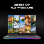 ASUS ROG Strix 16 G614PR Gaming Laptop | 16.0" WUXGA 165Hz Screen | AMD Ryzen 9 8940HX | NVIDIA GeForce RTX 5070Ti 12GB Graphics | 32GB RAM | 1TB PCIe SSD | 4-Zone Backlit Keyboard | Windows 11