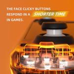 eXtremeRate Face Clicky Kit for Steam Deck OLED Handheld Console, Custom Dpad View A B X Y Menu Keys Face Buttons Mouse Clicky Kit for Steam Deck OLED Console - WITHOUT Console