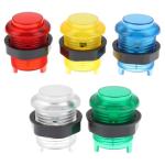 EMSea 5PCS 28 mm Arcade LED Buttons Compatible with Arcade Console Wooden Consoles Metal Panels and with all Types of Anime Consoles