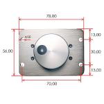 Digitalkey Spinner Arcade Wheel 38 Mm With USB Cable - For Arcade Cabinets and PCs