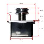 Digitalkey Spinner Arcade Wheel 38 Mm With USB Cable - For Arcade Cabinets and PCs