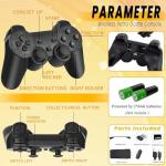 PZNETUE Upgraded Retro Games Console, Retro Game Stick Built-in 20,000+ Classic Games with Wireless Controller, Plug & Play for TV HDMI, Retro Game Console for Family and Adult (64G)