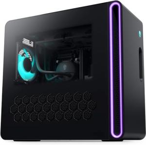 Alienware Aurora R16, i9-14900KF (24 Cores, 3.2/6.0GHz), NVIDIA GeForce RTX 4070 Ti Super 16GB, 2TB PCIe Gen 4.0 x4 NVMe & 5TB HDD, 64GB DDR5, 2.5GbE, WIFI 6E & BT5.3, Windows 11 Pro – Dark (Renewed)