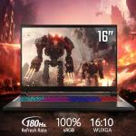 Acer Nitro V 16S AI Copilot+ PC Gaming Laptop | AMD Ryzen AI 7 350 Processor | NVIDIA GeForce RTX 5060 Laptop GPU | 16" WUXGA IPS 180Hz Display | 16GB DDR5 | 1TB Gen 4 SSD | Wi-Fi 6E | ANV16S-61-R9TR