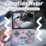 RG35XX+ 2024 Retro Handheld Game Console | 3.5” IPS Display | 64GB SD Card with 6900+ Classic Games | Linux OS, Quad-Core CPU, HDMI & TV Output | 2100mAh Battery, Supports PS1/GBA/NEOGEO/MD (Purple)