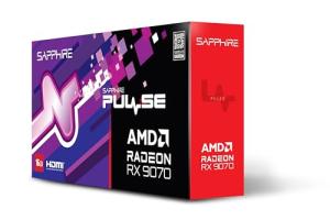 Sapphire PULSE AMD RADEON™ RX 9070 GAMING 16GB DUAL HDMI/DUAL DP