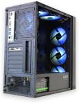 Gaming PC Tower, Intel Core i7-3770, 16GB RAM, GT 730 2GB Graphics, 1TB HDD + 256GB SSD, Windows 11, Black 6 Fan RGB Case – High Performance Setup
