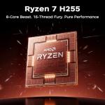 ACEMAGIC Gaming Laptop – 16-inch FHD Display Laptop with AMD Ryzen 7 H255 processor (better than I7-11800H) up to 4.9 GHz, 16 GB RAM DDR5 4800 MHz, 512 GB SSD, gaming notebook with Backlit Keyboard