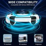 KANYUNCD 2026 Upgraded Retro Gaming Console,Video Games Console with 4K HDMI Output,20000+ Video Games with Dual 2.4G Wireless Controllers,23 Game Emulators,Plug & Play TV Game Stick