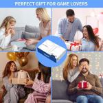 KANYUNCD 2026 Upgraded Retro Gaming Console,Video Games Console with 4K HDMI Output,20000+ Video Games with Dual 2.4G Wireless Controllers,23 Game Emulators,Plug & Play TV Game Stick