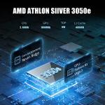 Daxceirry WIN600 Video Handheld PC Game Console Win 11 Edition 8G DDR4 with 256G M.2 SSD, Support Steam OS with AMD Athlon Silver 3050e 5.94in OCA Full Lamination IPS Screen