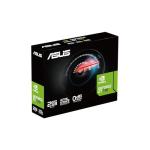 ASUS NVIDIA GeForce GT 730 Graphics Card (PCIe 2.0, 2GB GDDR5 Memory, 4x HDMI Ports, Single-slot Design, Passive Cooling)