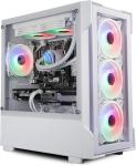 ionz Gaming PC Desktop Computer, AMD Ryzen 5 5700X, NVIDIA RTX 5060 Ti, 16GB DDR4 RAM, 1TB NVMe SSD, 650w 80+ PSU, Windows 11, Tornado - White